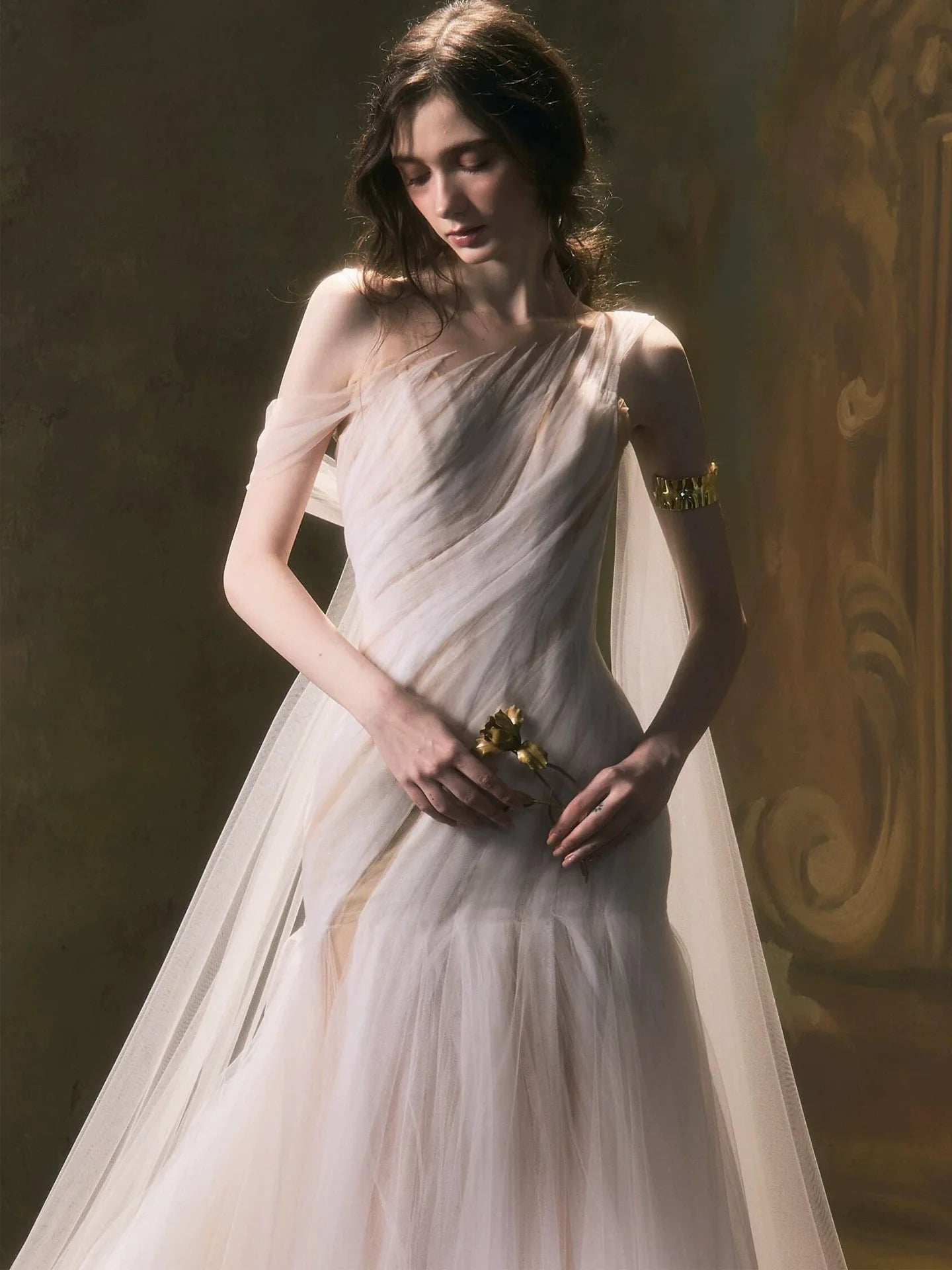 Xmzty | Forest Fairy Light Wedding Dress for Brides