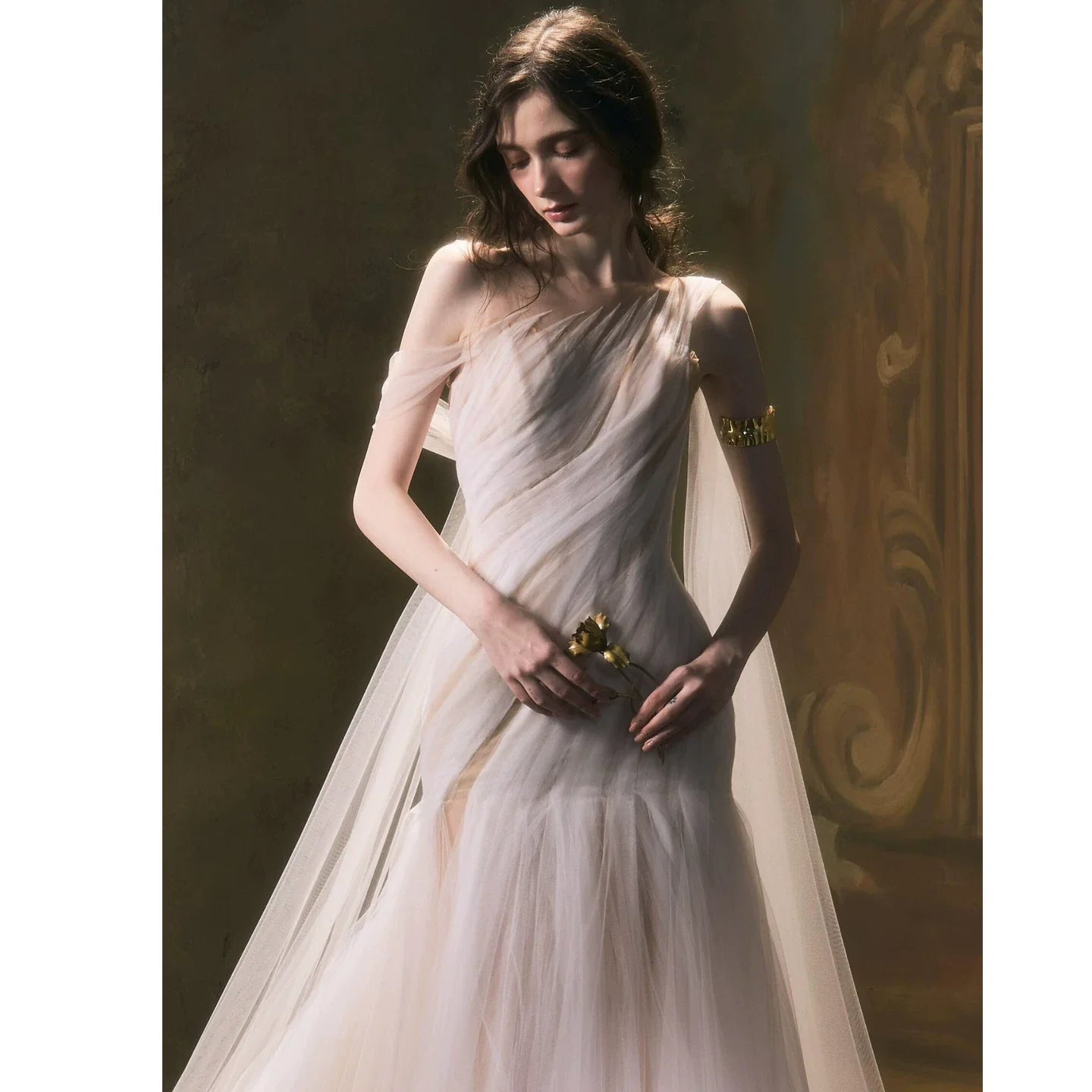 Xmzty | Forest Fairy Light Wedding Dress for Brides