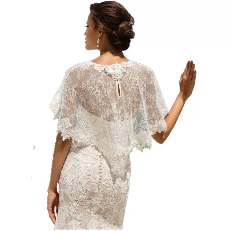 Xmzty | French Tube Top Fishtail Wedding Dress with Slimming Lace Tail