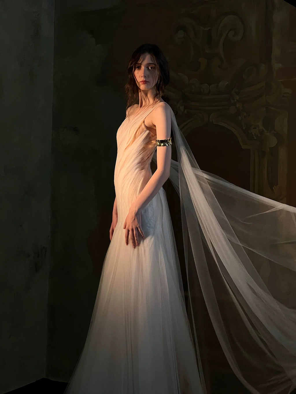 Xmzty | Forest Fairy Light Wedding Dress for Brides