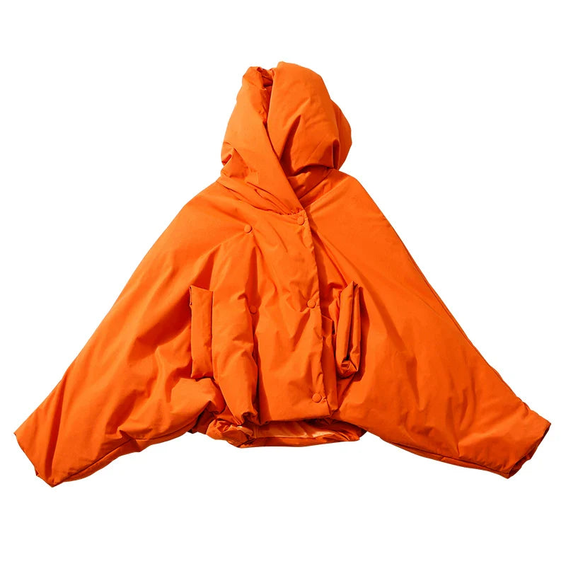 Xmzty | Bat-Sleeve High-End Down Jacket for Women